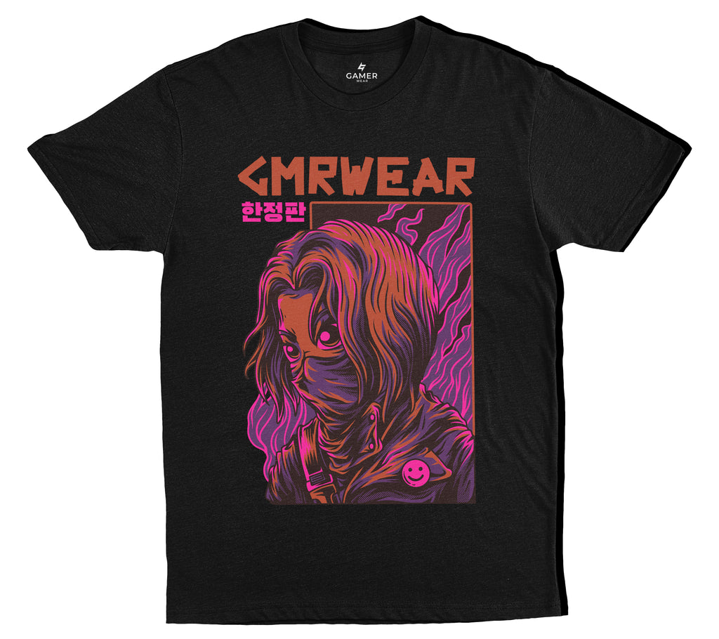 Gamer Girl T-Shirt - Black