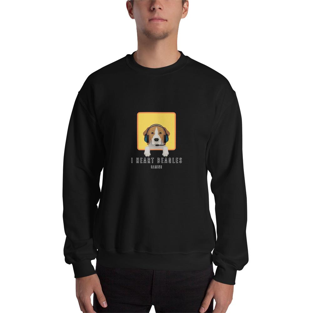 Streamer - iHeartBeagles - Unisex Sweatshirt - Gamer Wear